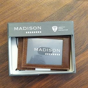 Madison Cognac wallet